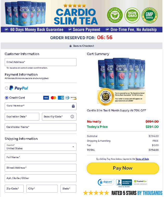 Cardio Slim Tea